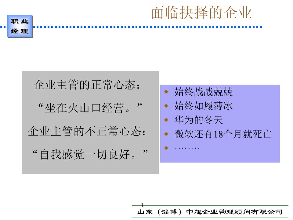 危机管理与应变能力培训课件