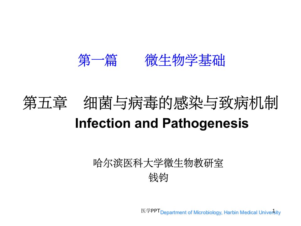 《感染与致病机制》PPT课件