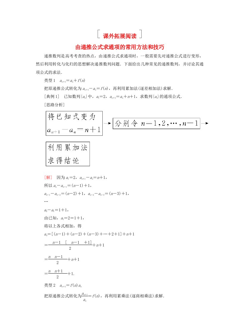 高考数学一轮复习第六章数列6.1数列的概念与简单表示真题演练集训理新人教A版