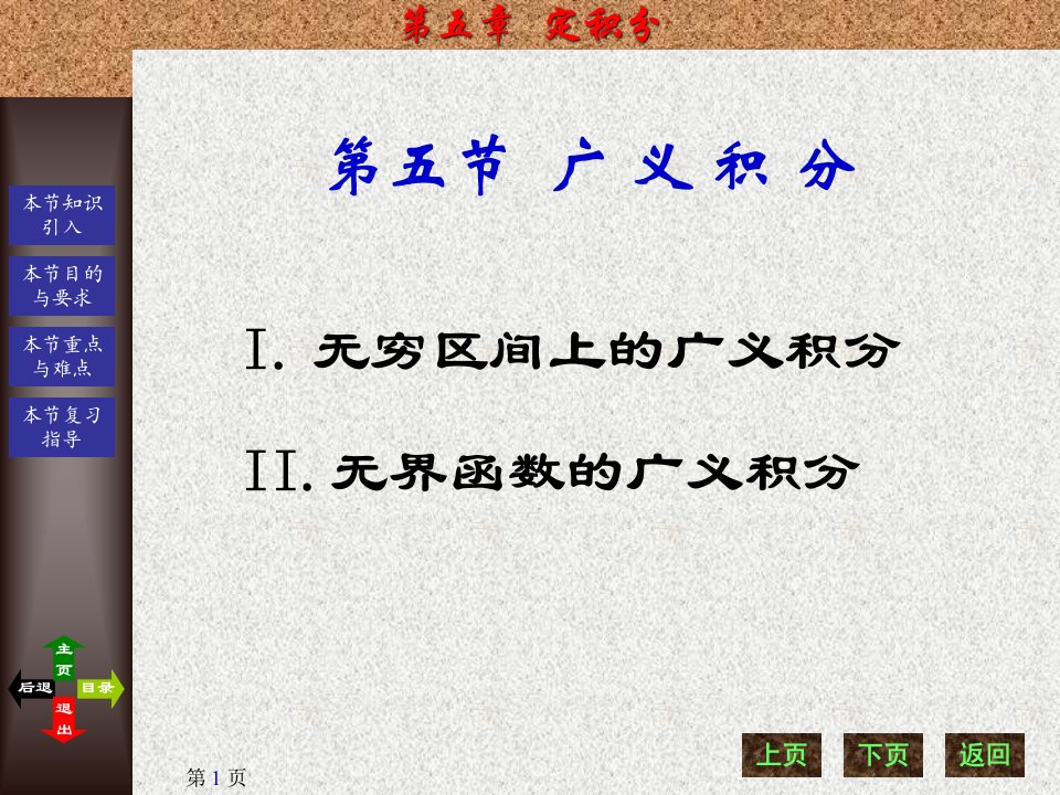 高等数学全套课件共10章62节之