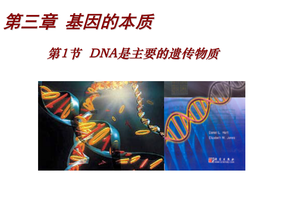 DNA是主要的遗传物质（曾世明）