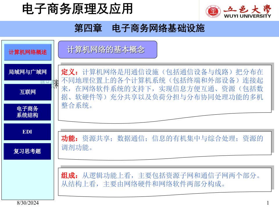 电子商务网络基础设施培训教材PPT课件