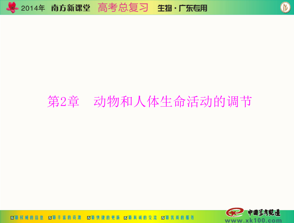 南方新课堂高考总复习生物配套必修3通过神经系统调节