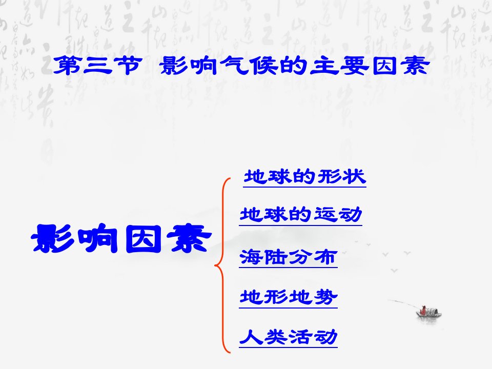 湘教版地理七年级上册第四章第三节影响气候的主要因素（共3课时）课件