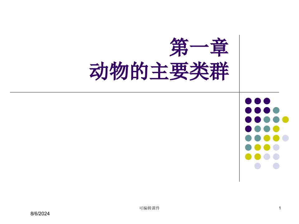 人教版初中生物八年级上册第一章知识点专题课件