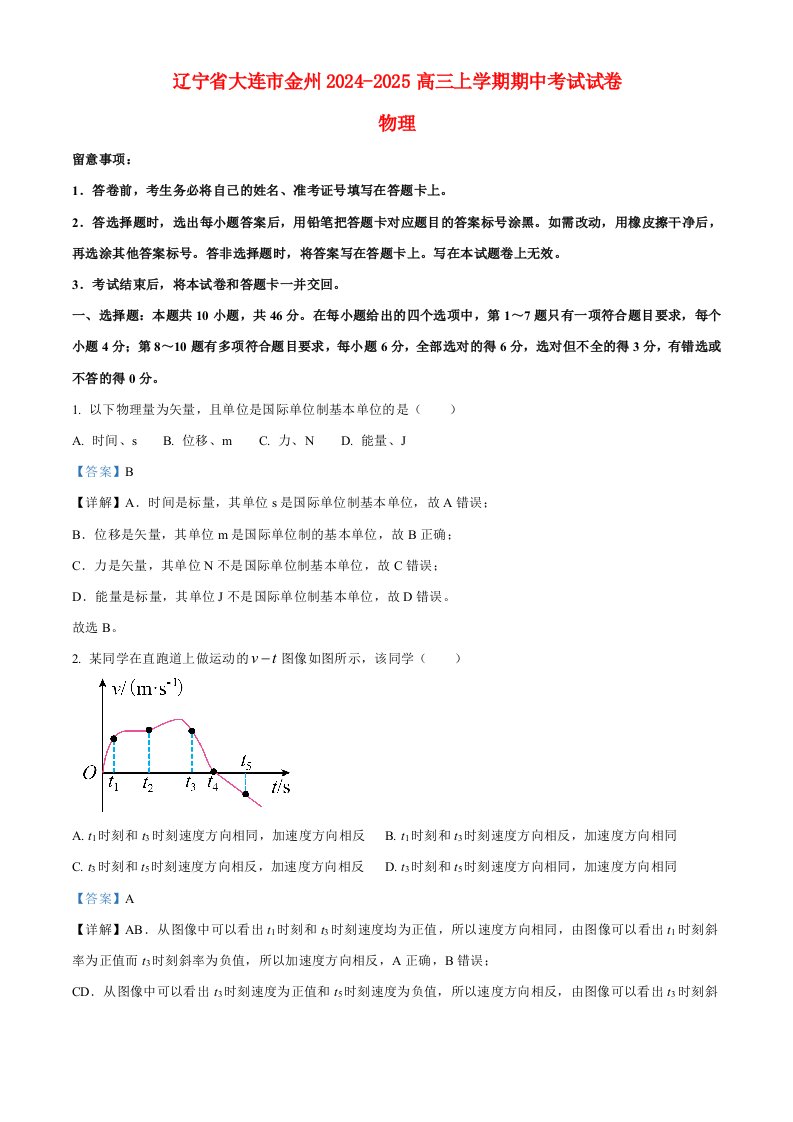 辽宁省大连市金州2024