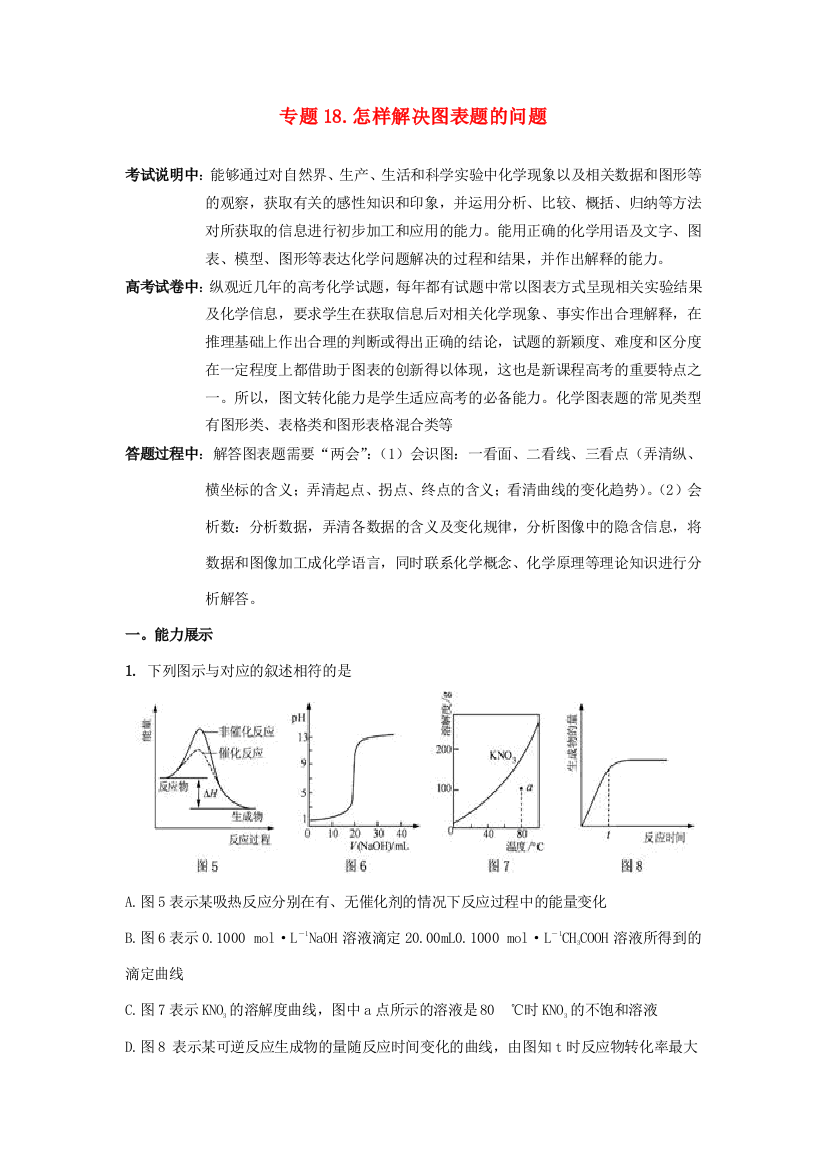 江苏省2013届高三化学二轮复习