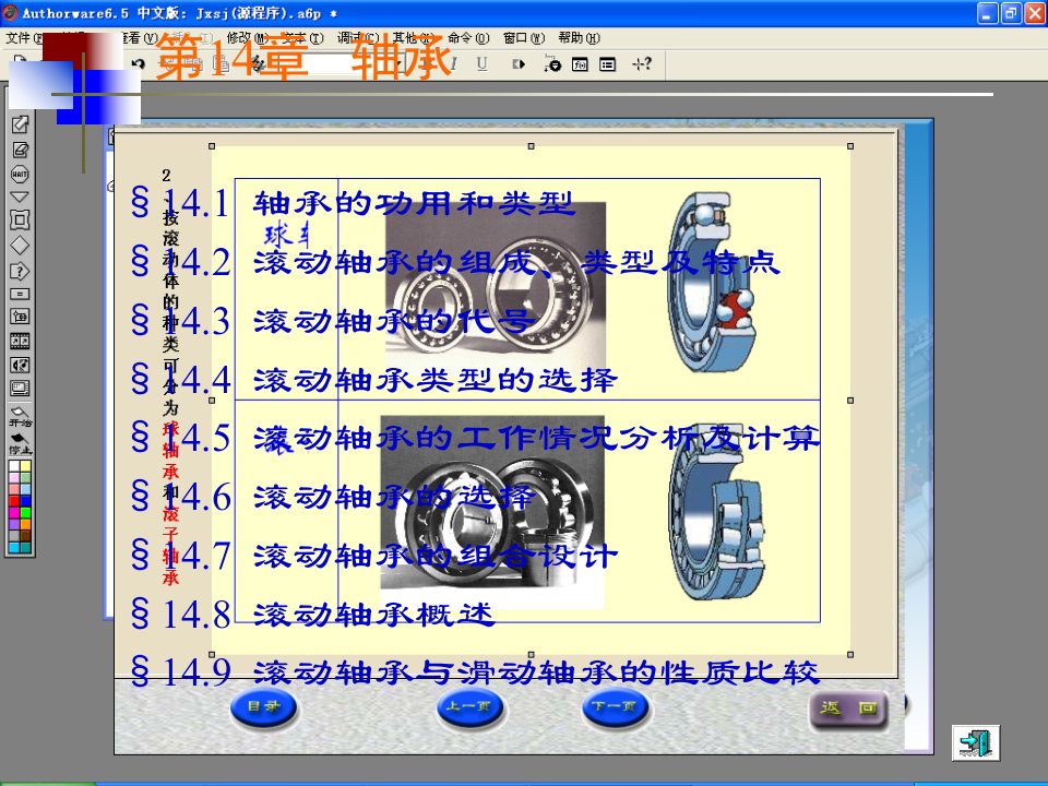 轴承的种类和类型