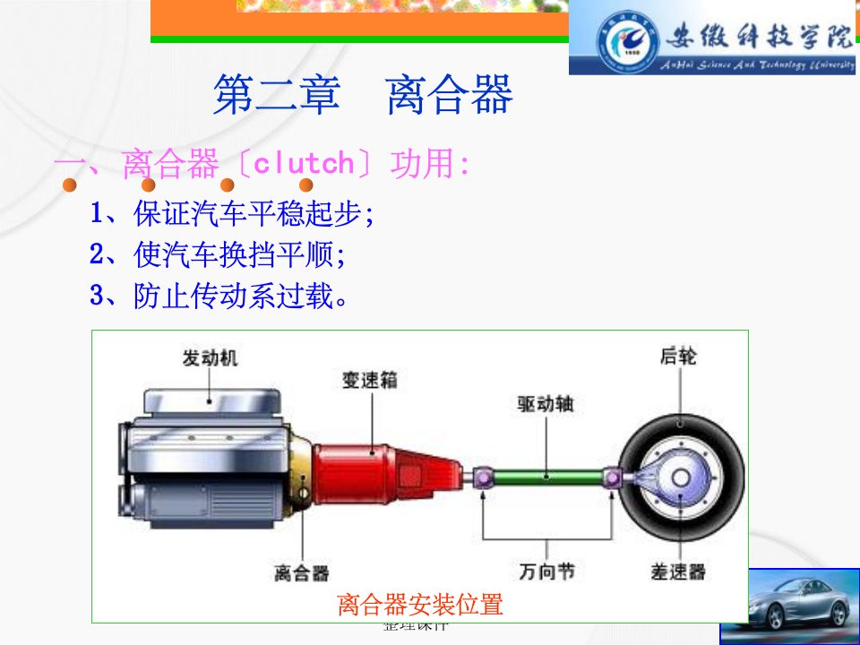 《汽车离合器》