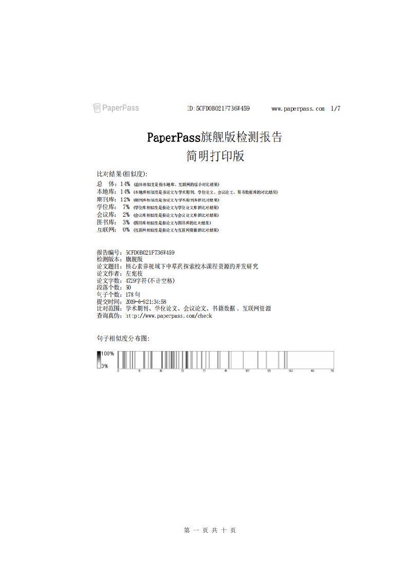 核心素养视域下中草药探索校本课程资源的开发研究