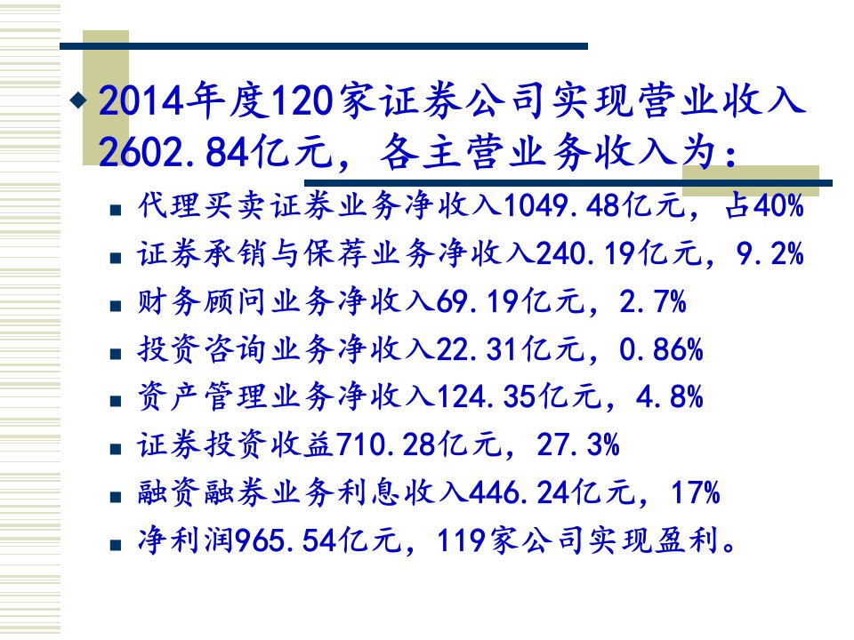 证券经纪业务概述