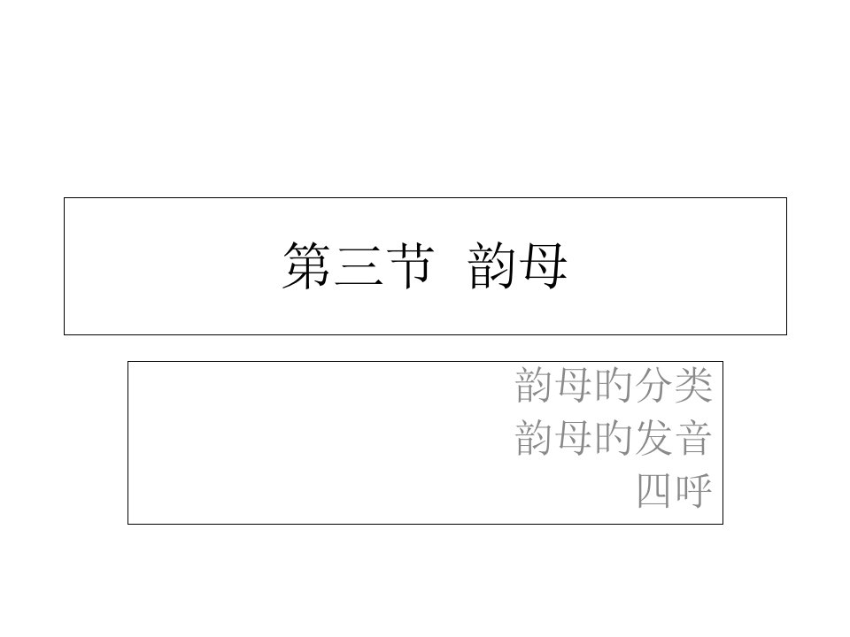 现代汉语韵母公开课获奖课件省赛课一等奖课件