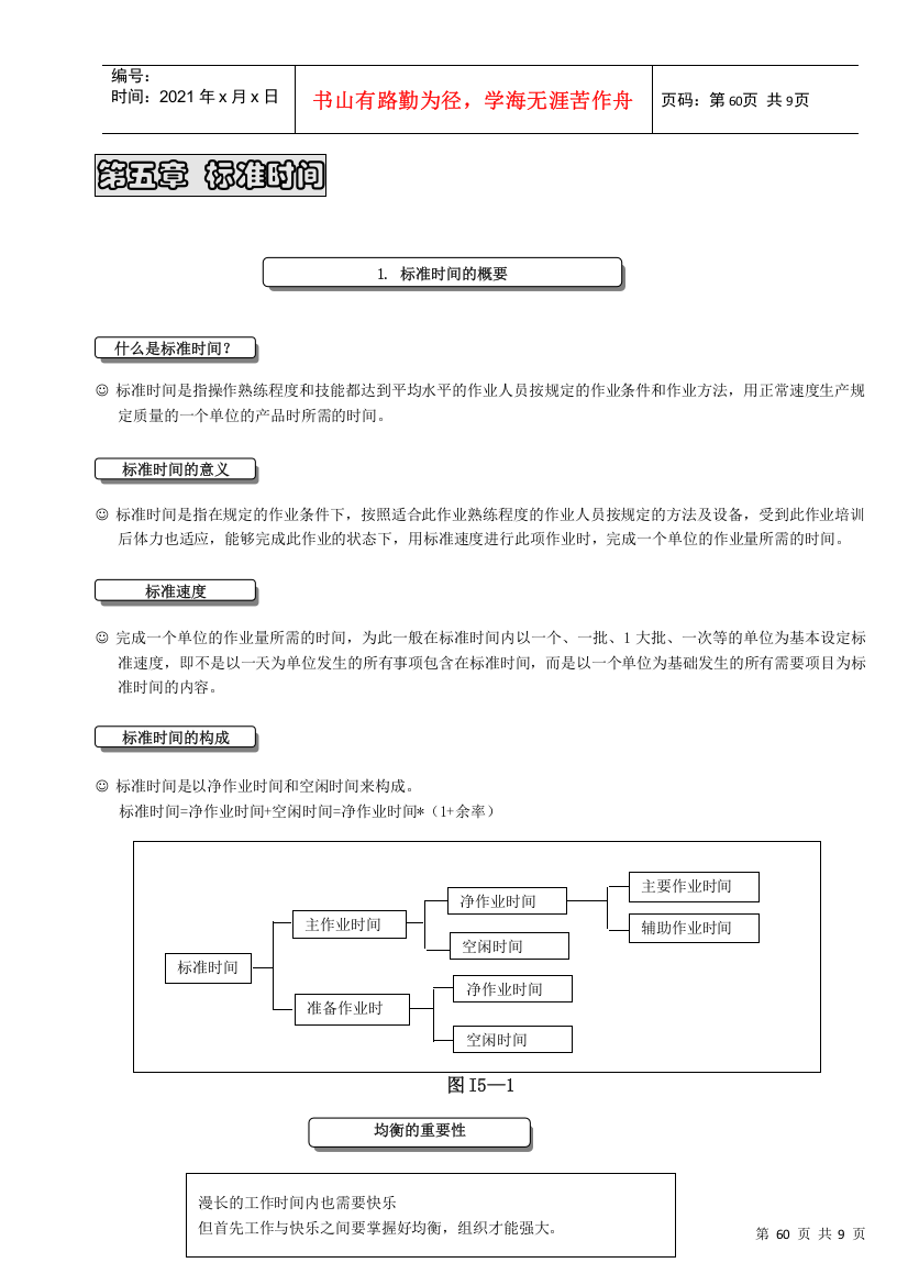 工业工程课程教材ie第5章