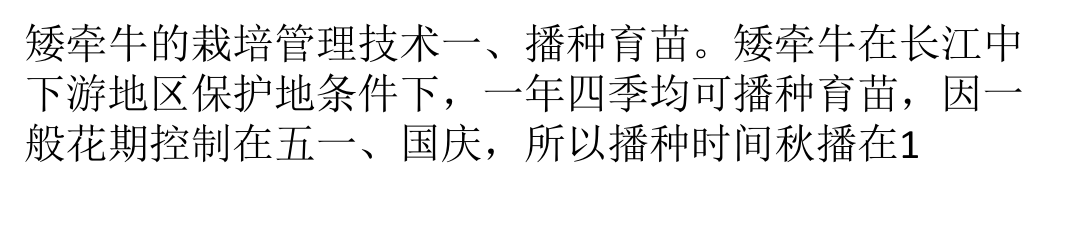 矮牵牛的栽培与育苗技术PPT课件