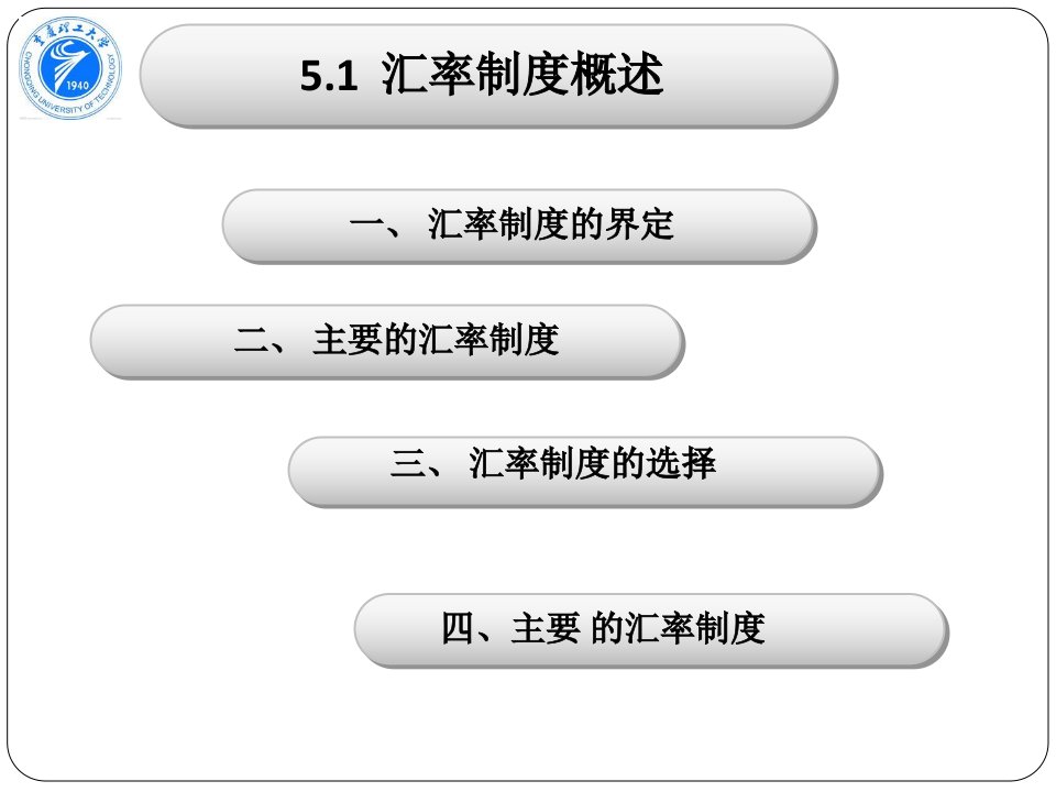 汇率制度与政策