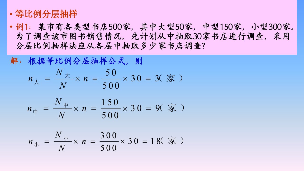 市场调查计算题汇总