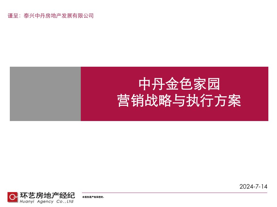 山东某项目营销战略与执行方案