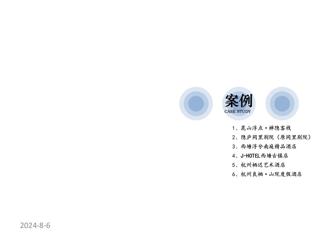 国内优秀民宿案例课件