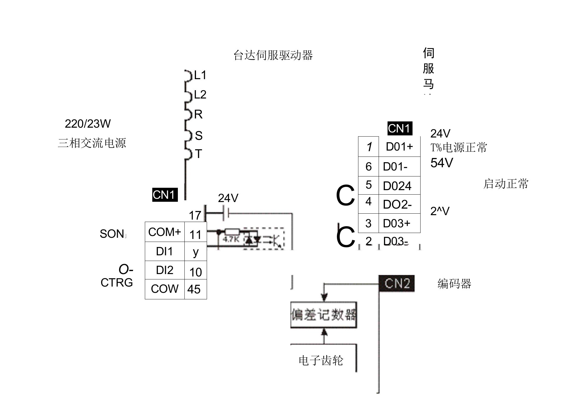 台达PLC实例伺服控制实例参数设置及PLC程序