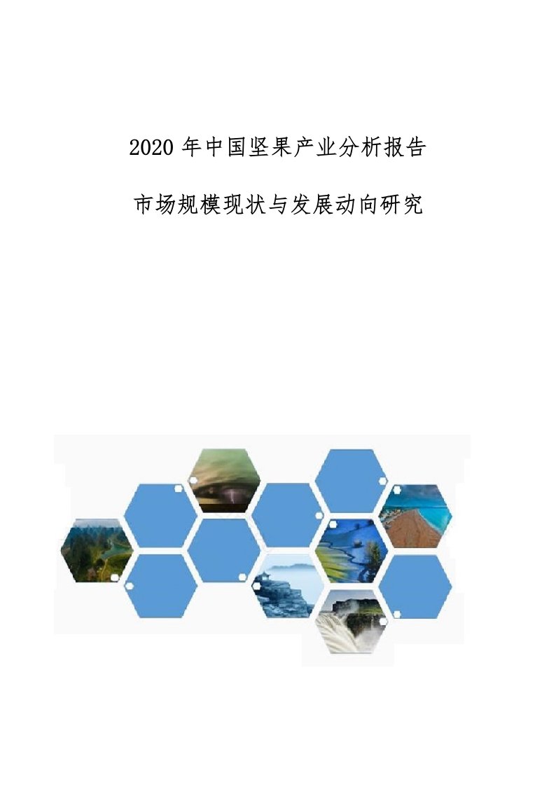 中国坚果产业分析报告-市场规模现状与发展动向研究