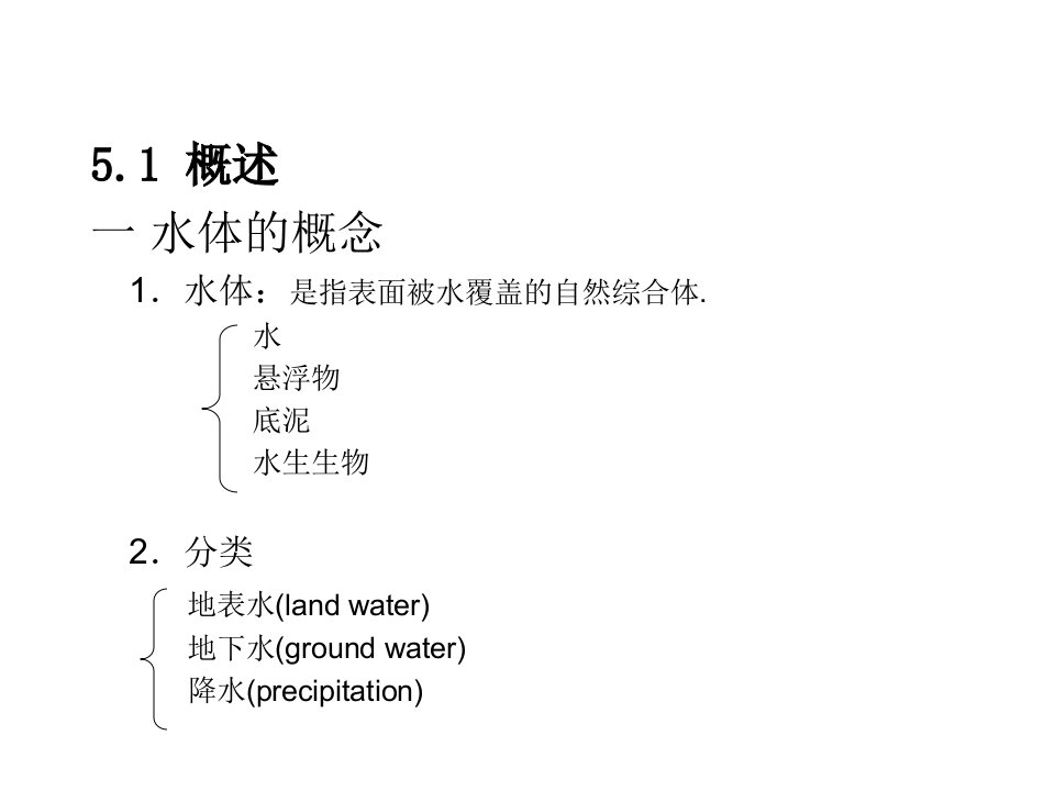 第五章水污染及其防治ppt课件