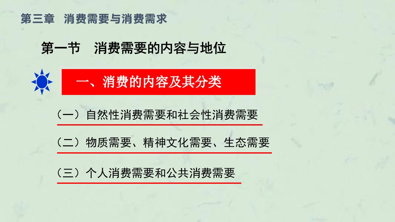 消费需要与消费需求4课件