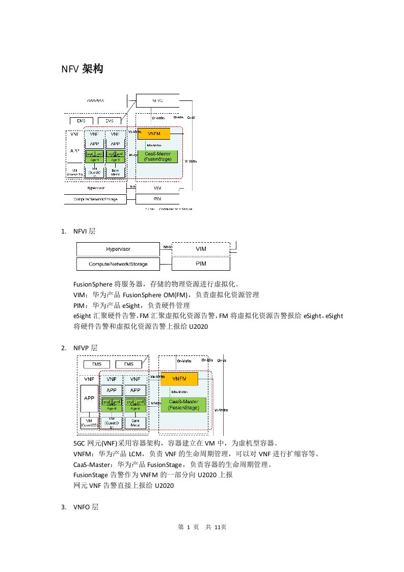 5G核心网基础总结归纳