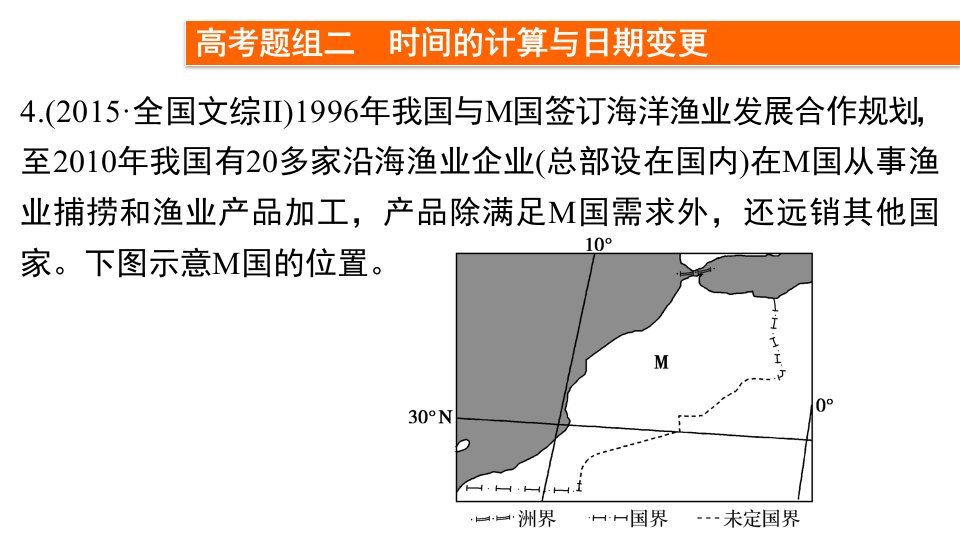 专题四地球的运动规律分享资料