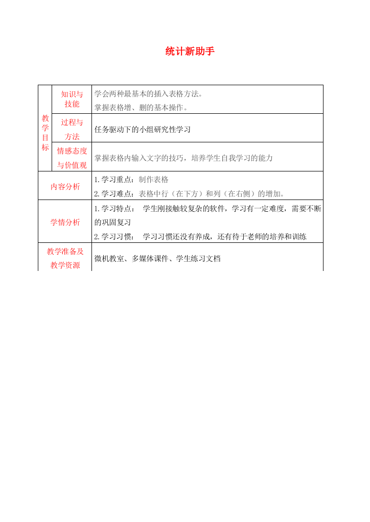 五年级信息技术上册