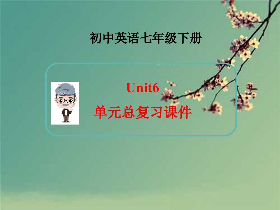 新人教英语七年级下册Unit6单元总复习课件