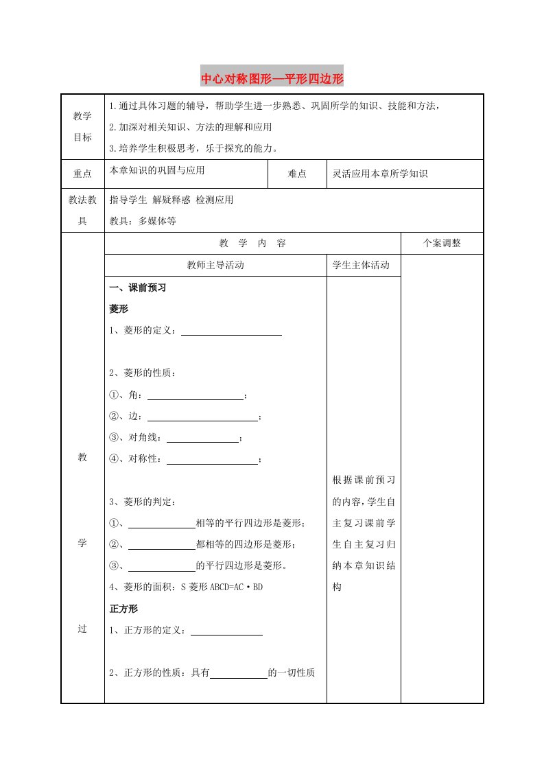 八年级数学下册