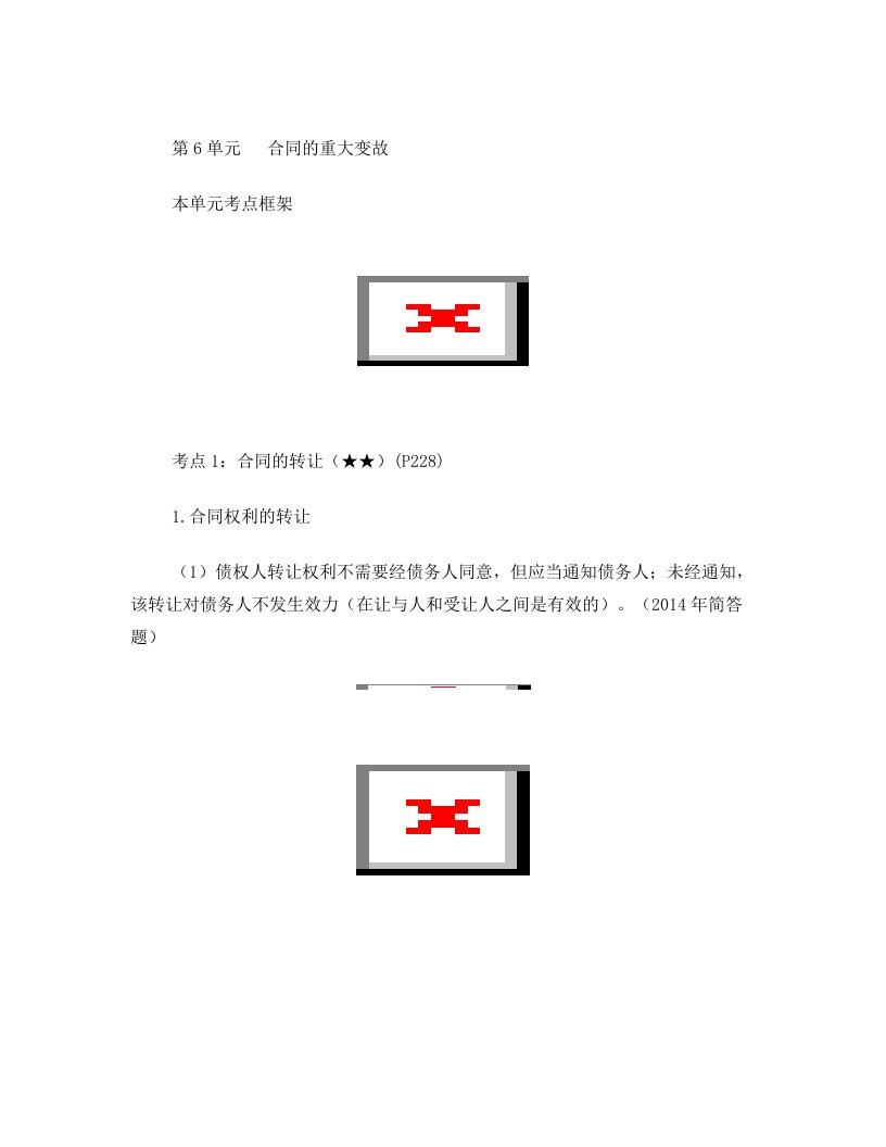 051讲_合同的转让、法定抵销、提存、合同的解除、违约责任(1)