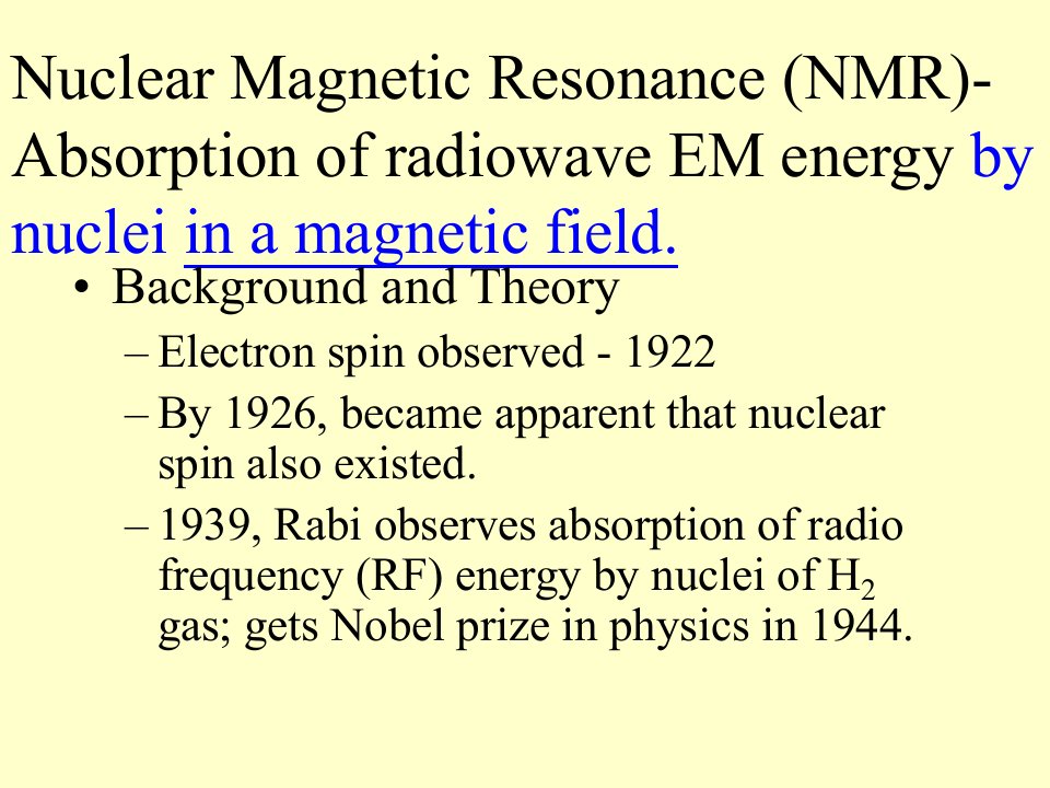 波谱分析课件Chapter4NuclearMagneticResonanceS