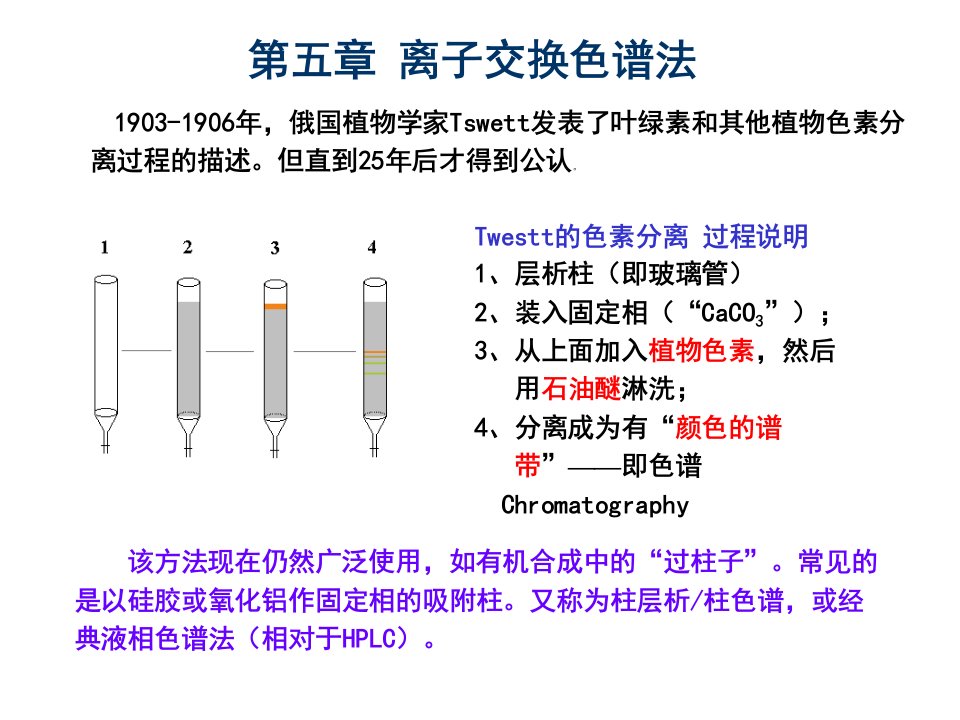 离子交换色谱法