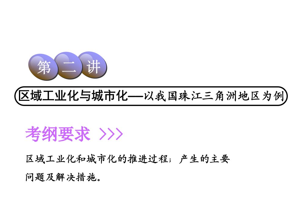 高三地理一轮复习考点突破课件第十七章