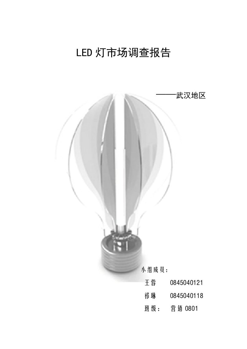 LED灯市场调查报告