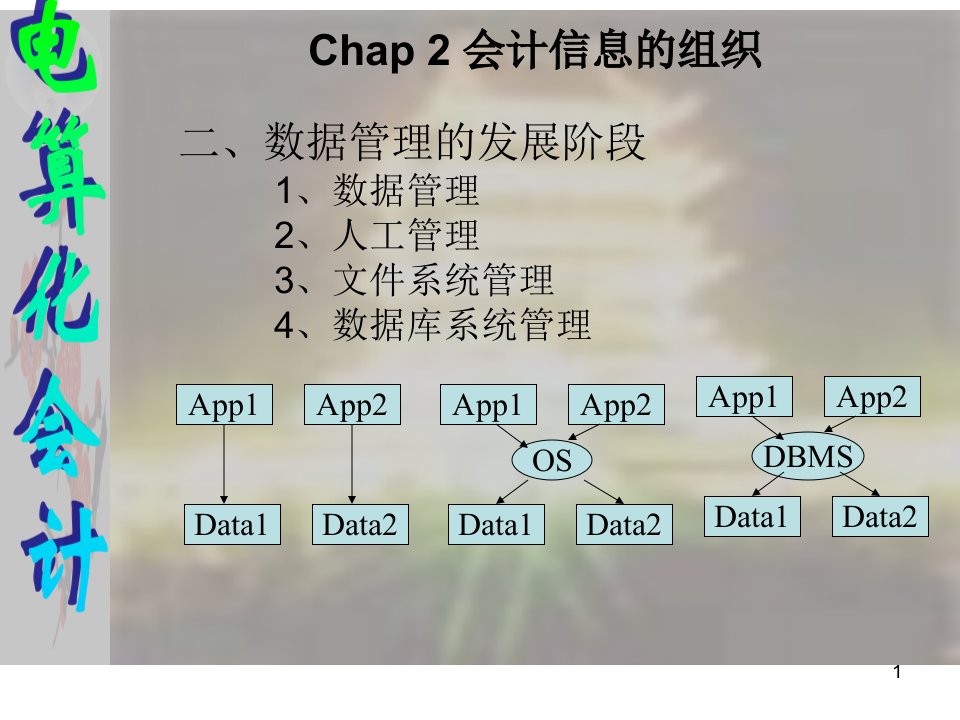 会计信息的组织powerpoint45页