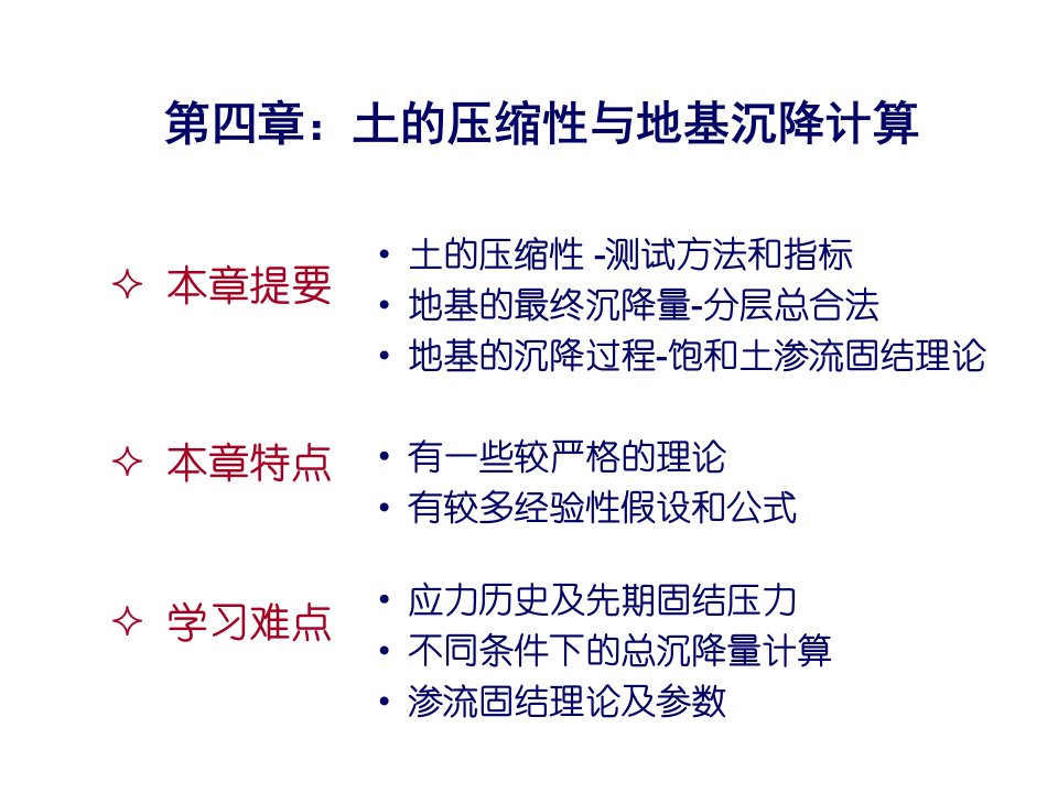 河海大学土力学4第四章ppt课件