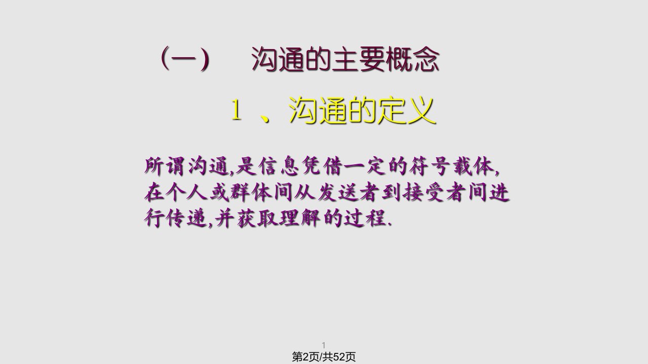 有效沟通学习资料