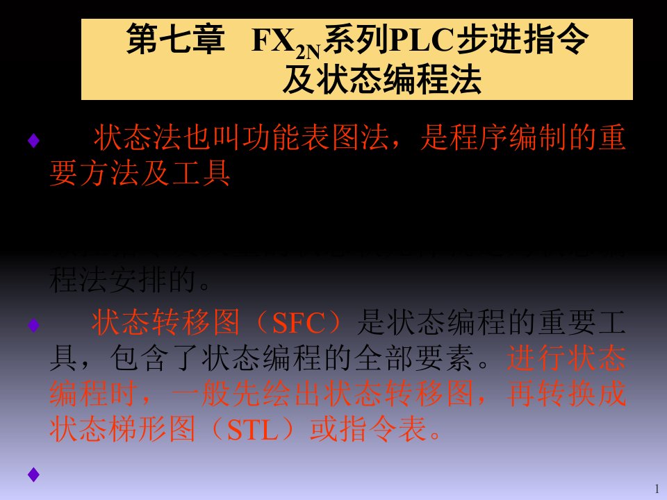 电气控制与可编程控制器技术电子ppt课件