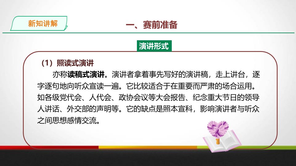 举办演讲比赛ppt优秀课件