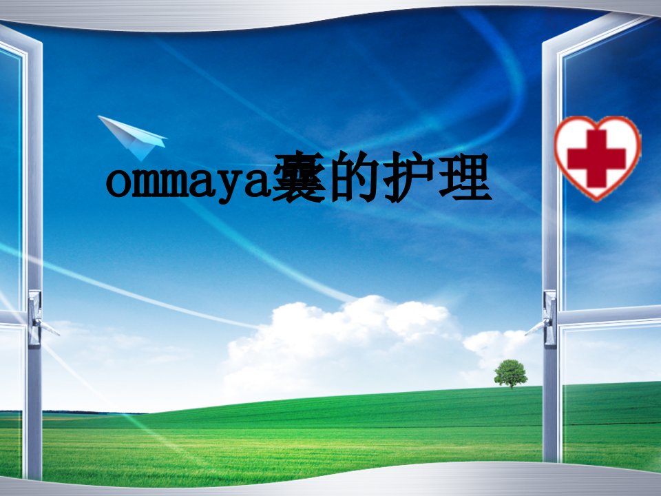 ommaya囊的护理ppt课件