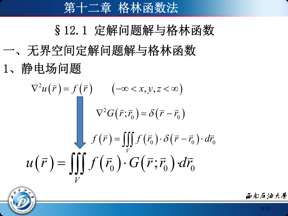 文件数理方法格林函数省公共课一等奖全国赛课获奖课件