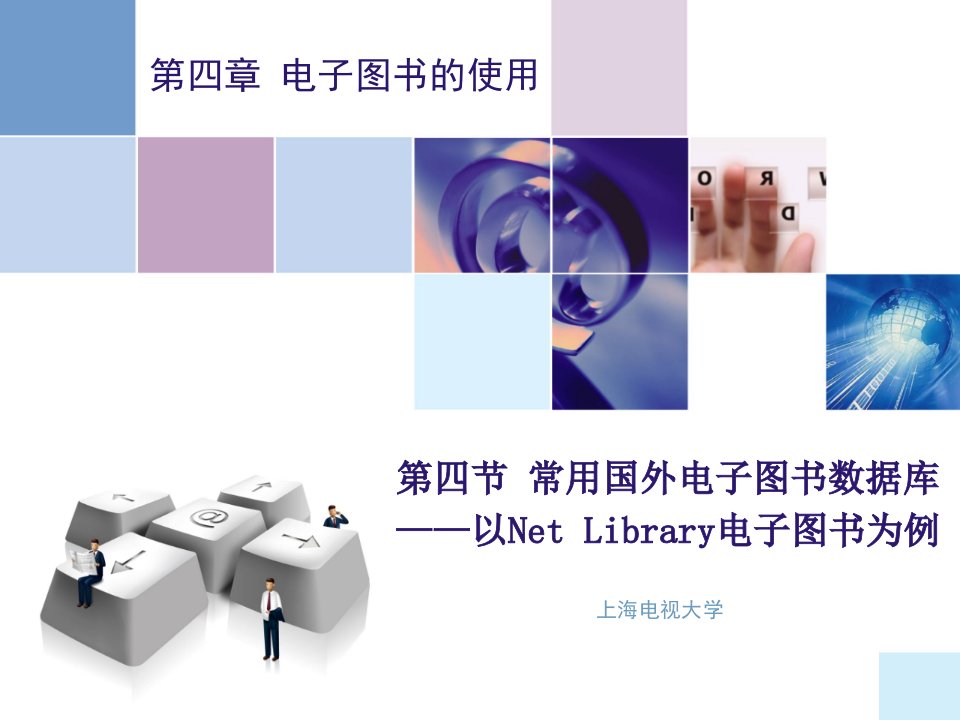 四节常用国外电子图书数据库以NetLibrary电子图书为例