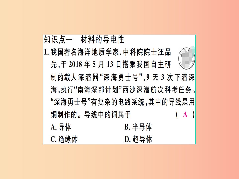 2019春九年级物理全册