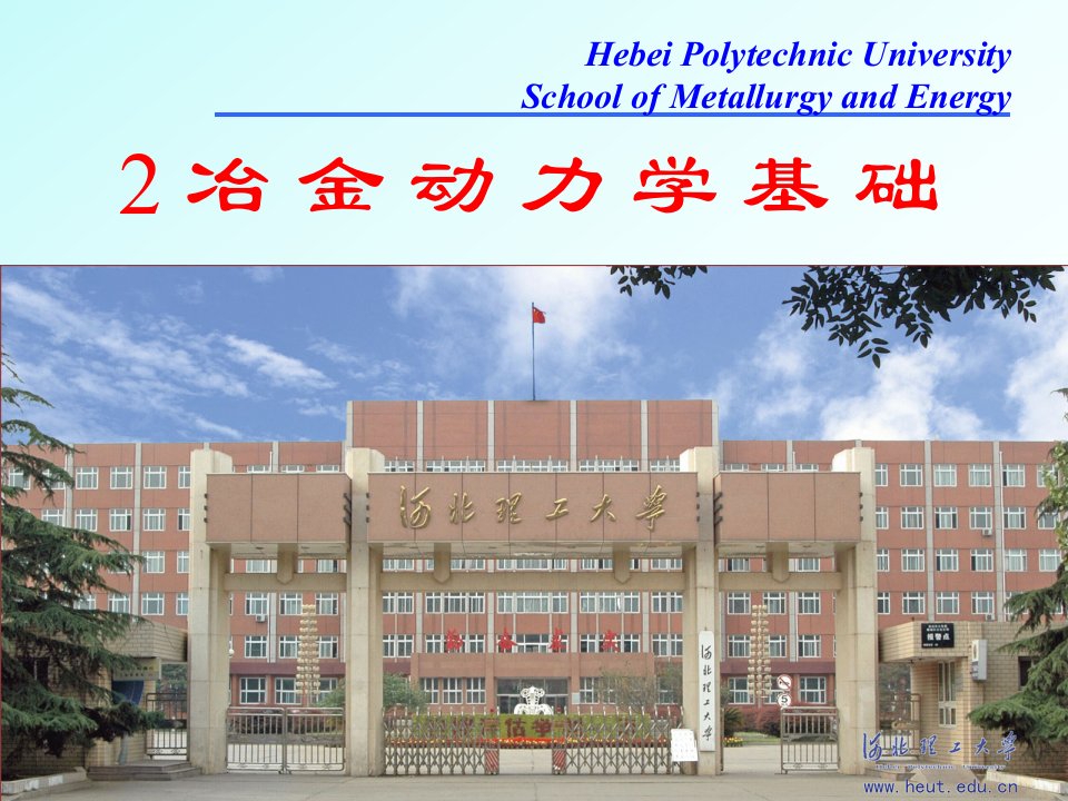 《冶金动力学基础》PPT课件