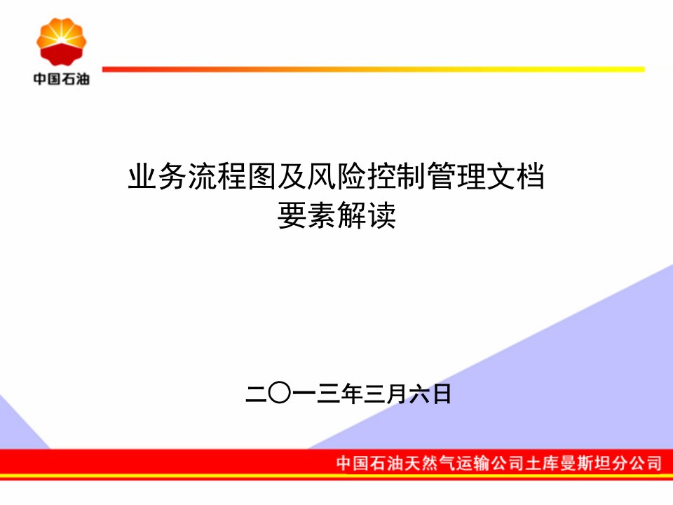 业务流程图及风险控制管理文档要素解读