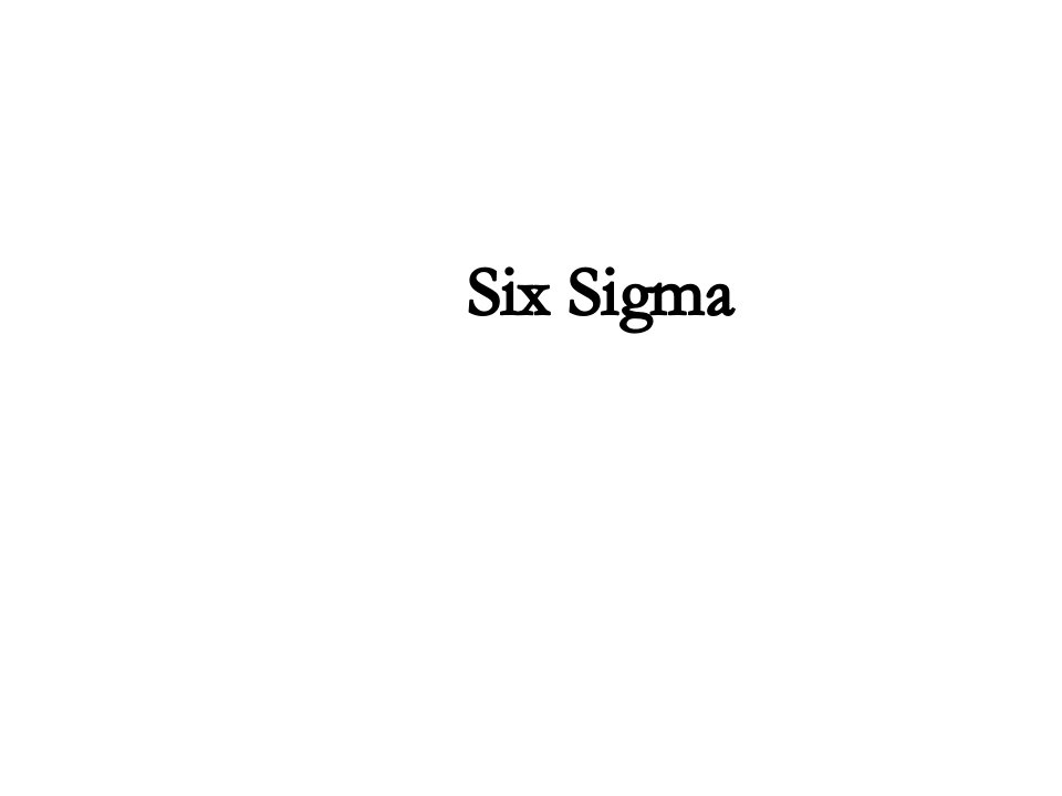 实施6-Sigma项目成功案例(ppt