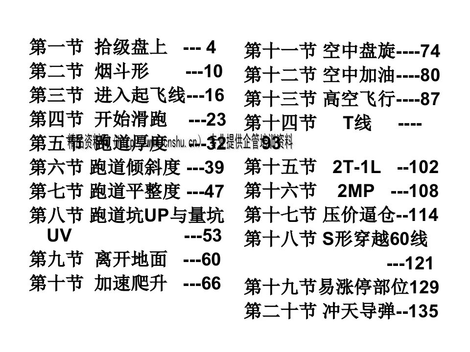 股票技术分析详述