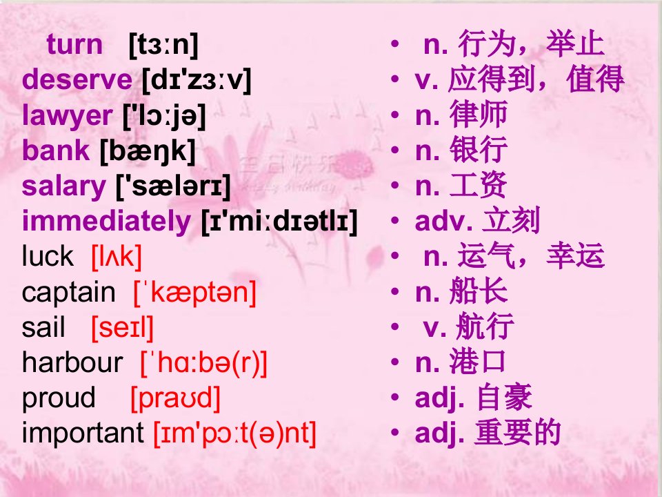 新概念第二册lesson1122复习课件